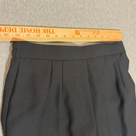 KARIN STEVENS EMERALD BLACK SET PANT SUIT FLOWERS VINTAGE SLEEVE SIZE 8 P NWT - Picture 12 of 12